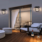 Solar Interactive Wall Light Outdoor Decor